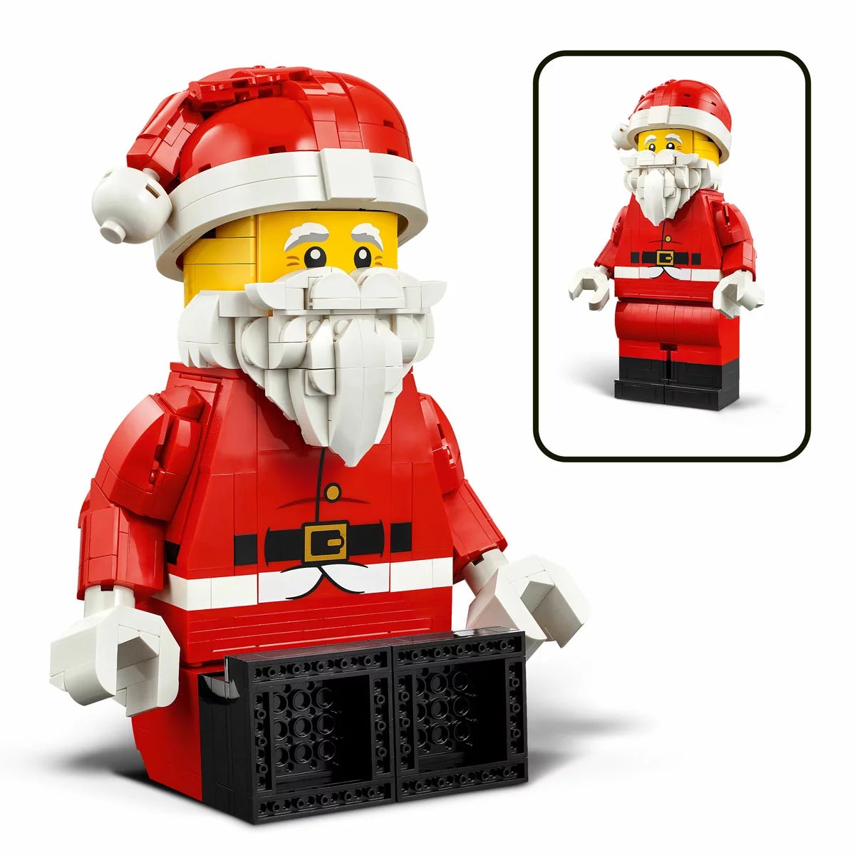LEGO Iconic Up-Scaled Santa Minifigure - Model 40820 (10+ Years), view 4