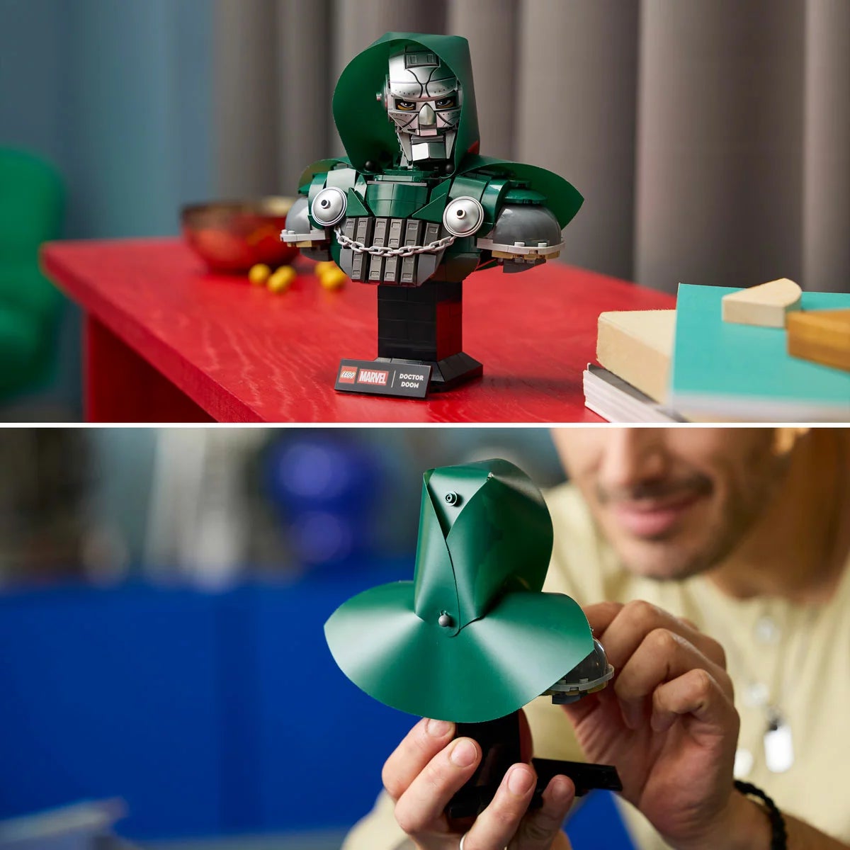 LEGO Super Heroes Doctor Doom Bust - Model 76345 (18+ Years), view 6