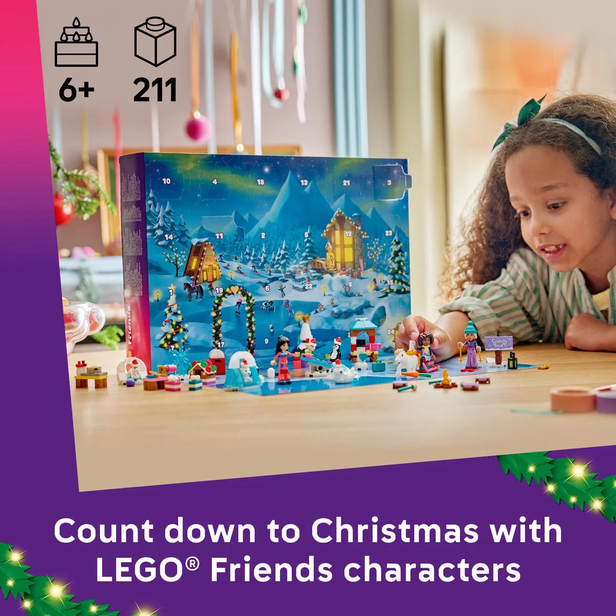 LEGO Friends Advent Calendar - Model 42698 675697, view 2
