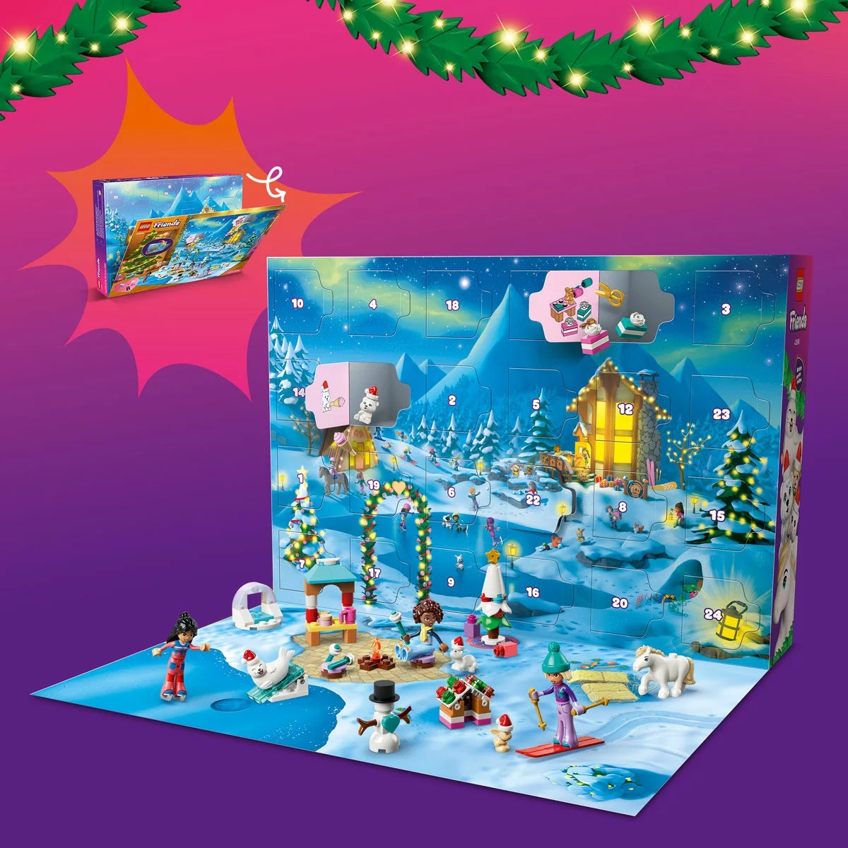 LEGO Friends Advent Calendar - Model 42698 675697, view 7