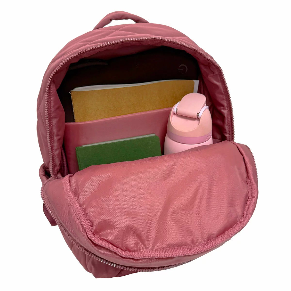 MYTAGALONGS Quilted Lightweight Puffer Backpack, view 12