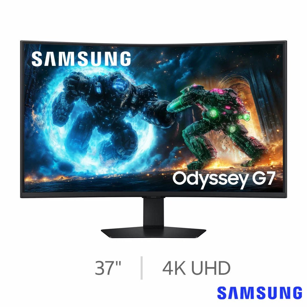 Samsung 37 Inch 4K Ultra HD 165 Hz, VA Curved Gaming Monitor LS37FG756EUXXU