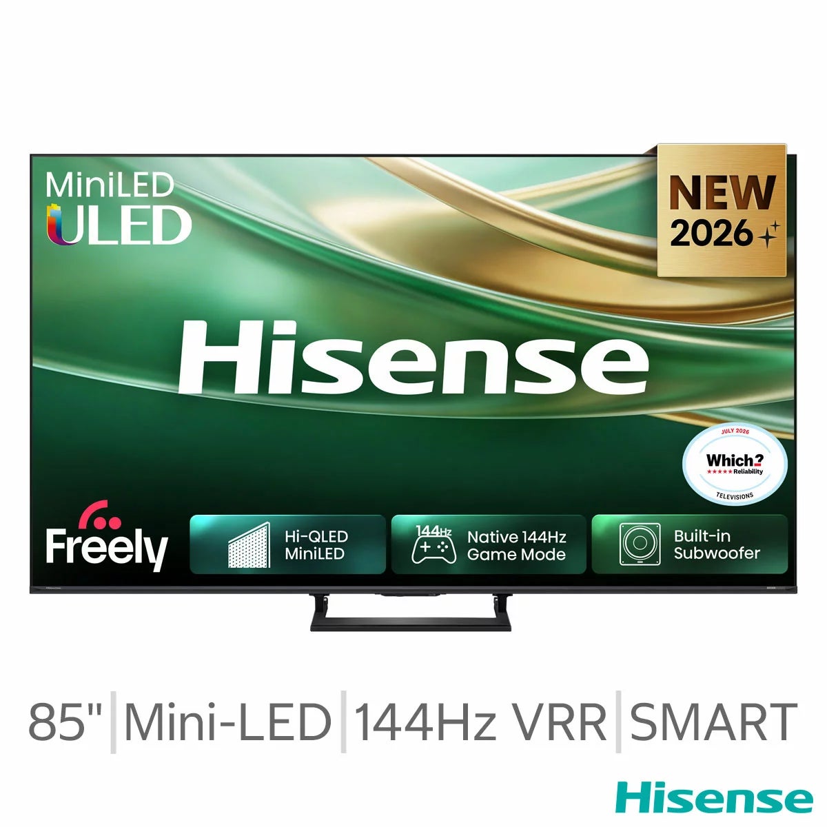 Hisense 85E8STUK 85 Inch Mini LED 4K UHD Smart TV