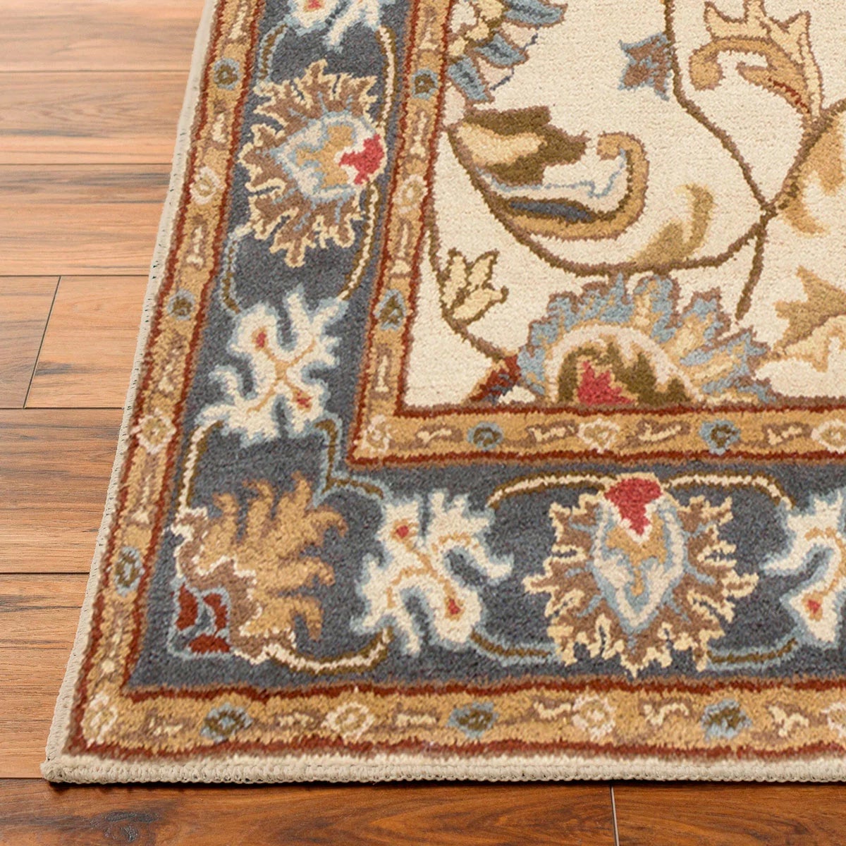 Livabliss Caeser Cream Wool Rug, in 3 Sizes, view 3