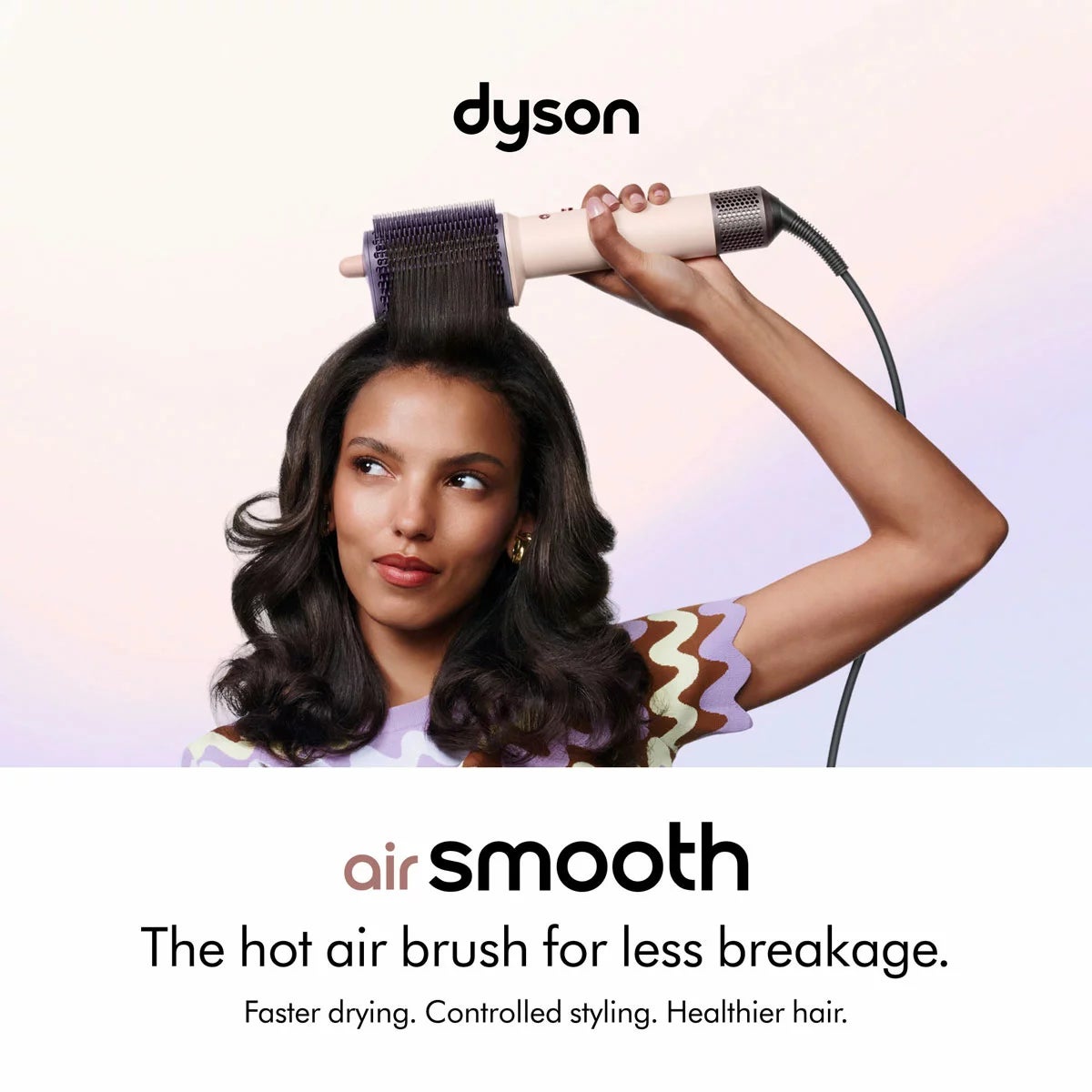 Dyson Airsmooth™ Styling Brush in Ceramic Pink, view 2