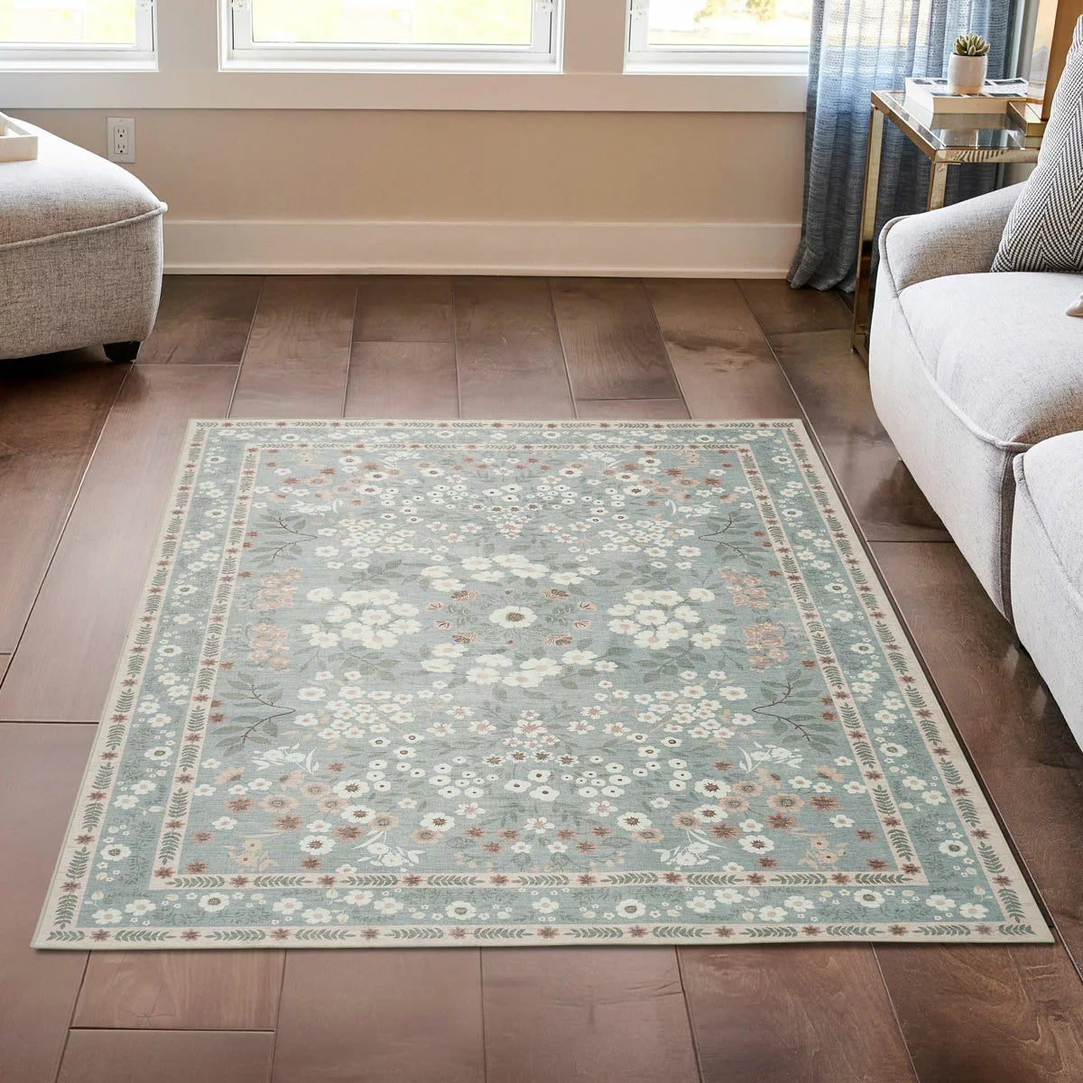 Wyatt & Ash Imagine Chenille Washable Area Rug In 3 Designs, 160 x 226 cm