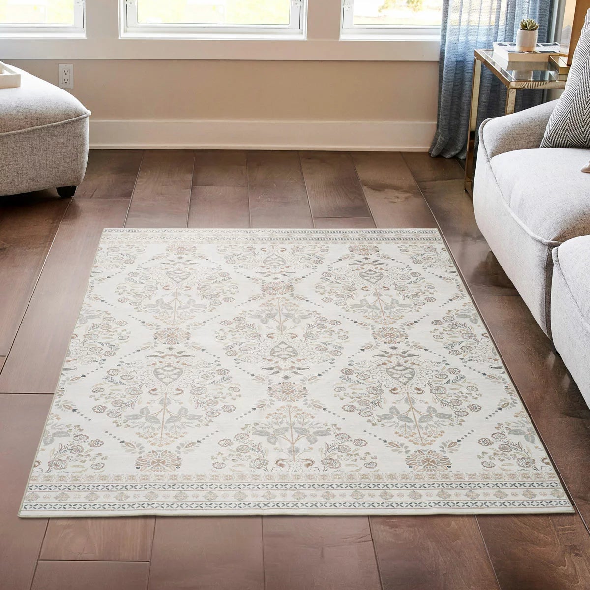 Wyatt & Ash Imagine Chenille Washable Area Rug In 3 Designs, 160 x 226 cm, view 2