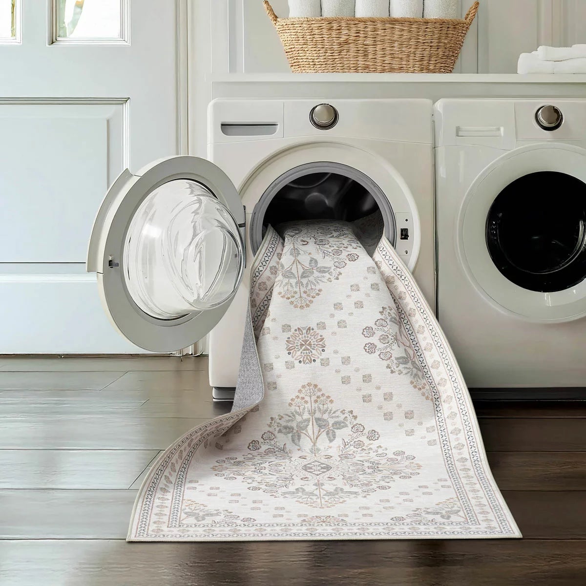 Wyatt & Ash Imagine Chenille Washable Area Rug In 3 Designs, 160 x 226 cm, view 8