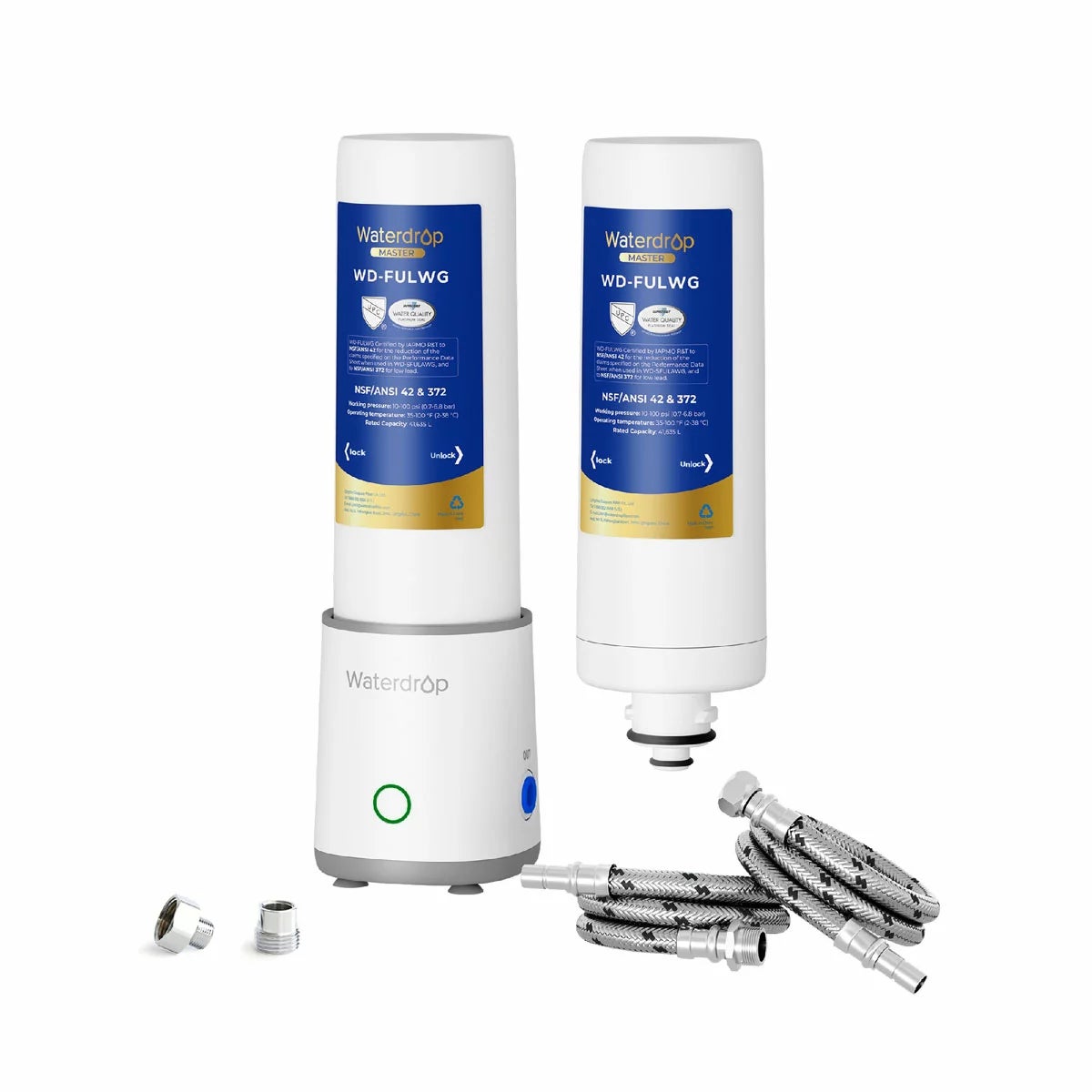 Waterdrop Under-Sink Water Filter System + Replacement Filter