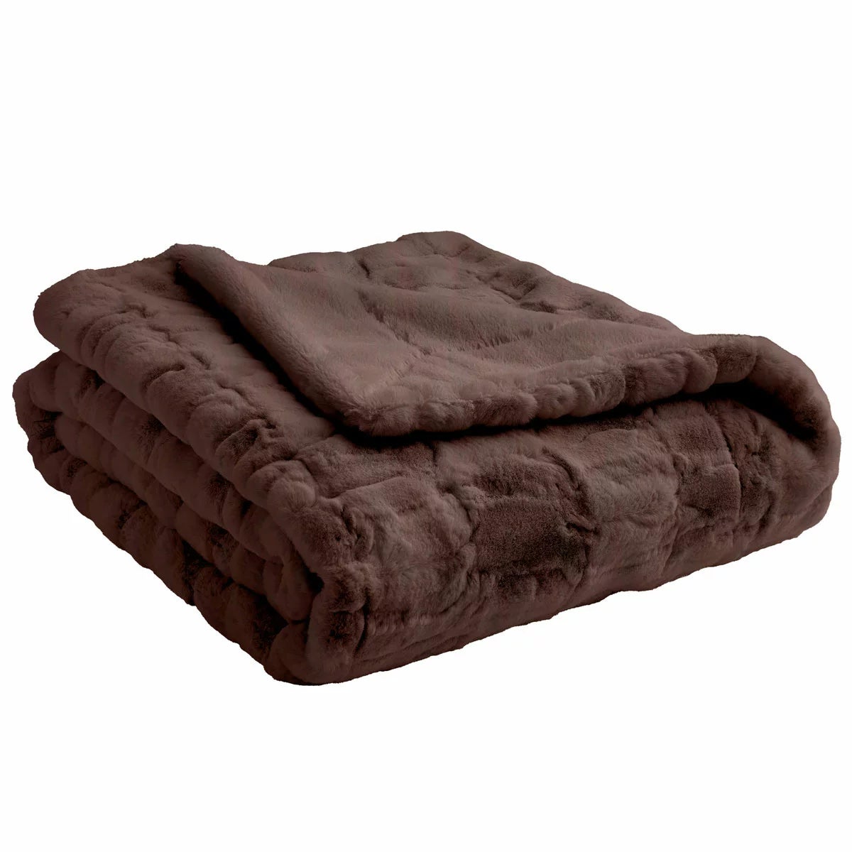 Safdie Luxury Faux Rabbit Fur Throw, 127 x 178 cm, view 11
