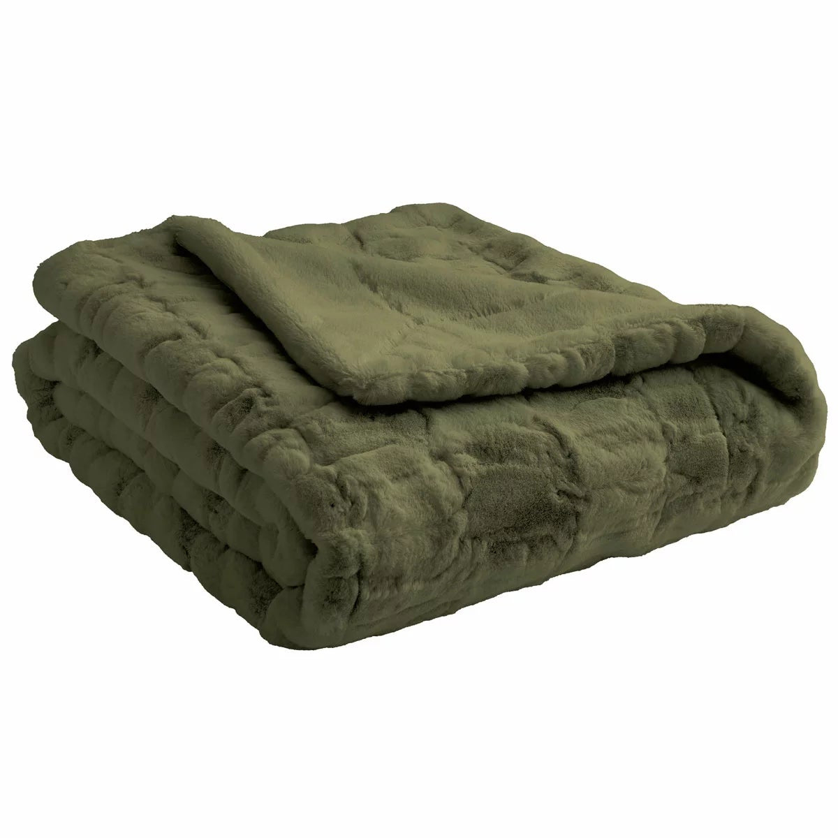 Safdie Luxury Faux Rabbit Fur Throw, 127 x 178 cm, view 21
