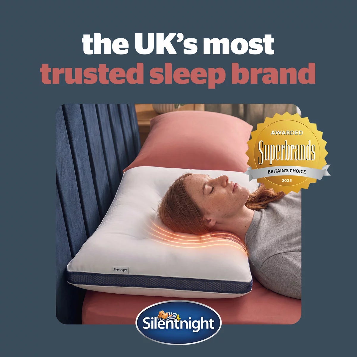 Silentnight Smart Sleep Magnetic Neck Therapy Pillow, view 6
