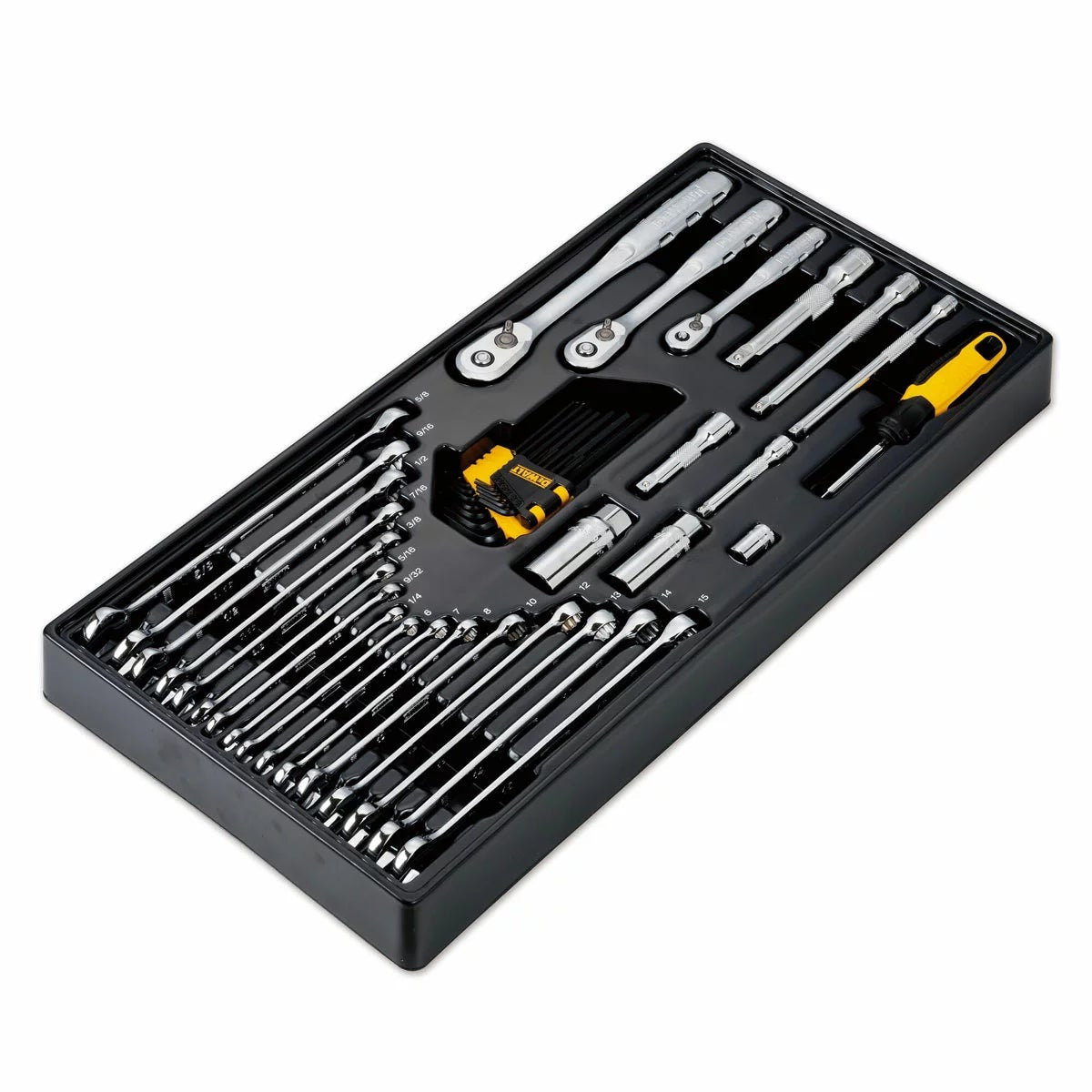 DEWALT Mechanics Roller Cabinet + 341pc Mechanics Tool Set, view 3