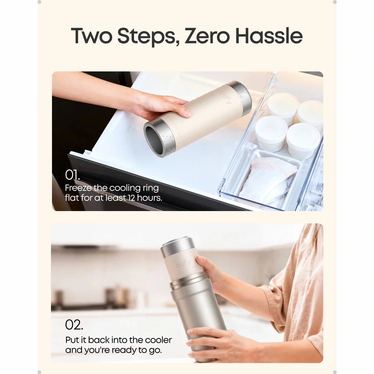 eufy E10 Portable Milk Cooler, view 4