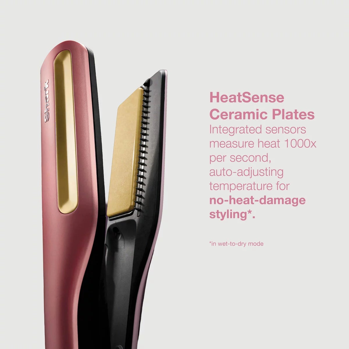 Shark HT401UKPU SilkiPro Hair Straightener & Hair Dryer, view 10