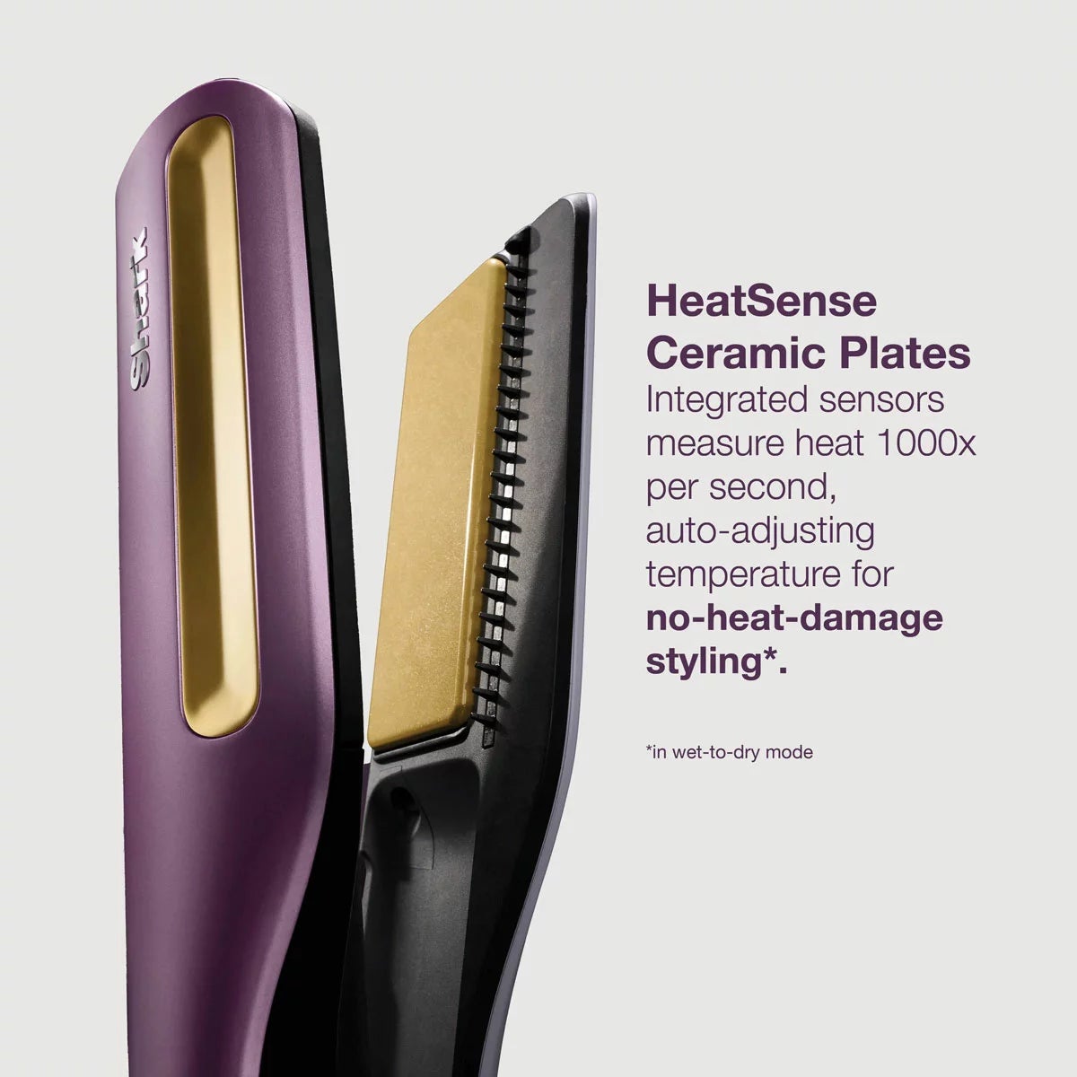 Shark HT401UKPU SilkiPro Hair Straightener & Hair Dryer, view 19