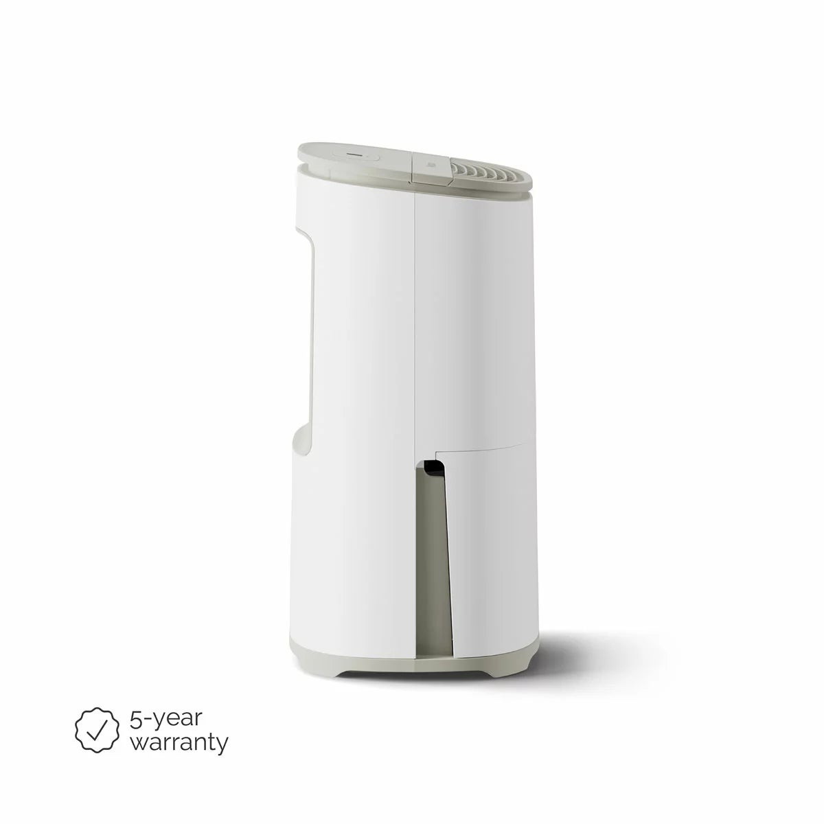 MeacoDry Arete One 12L Dehumidifier & Air Purifier in Warm Pebble, view 3