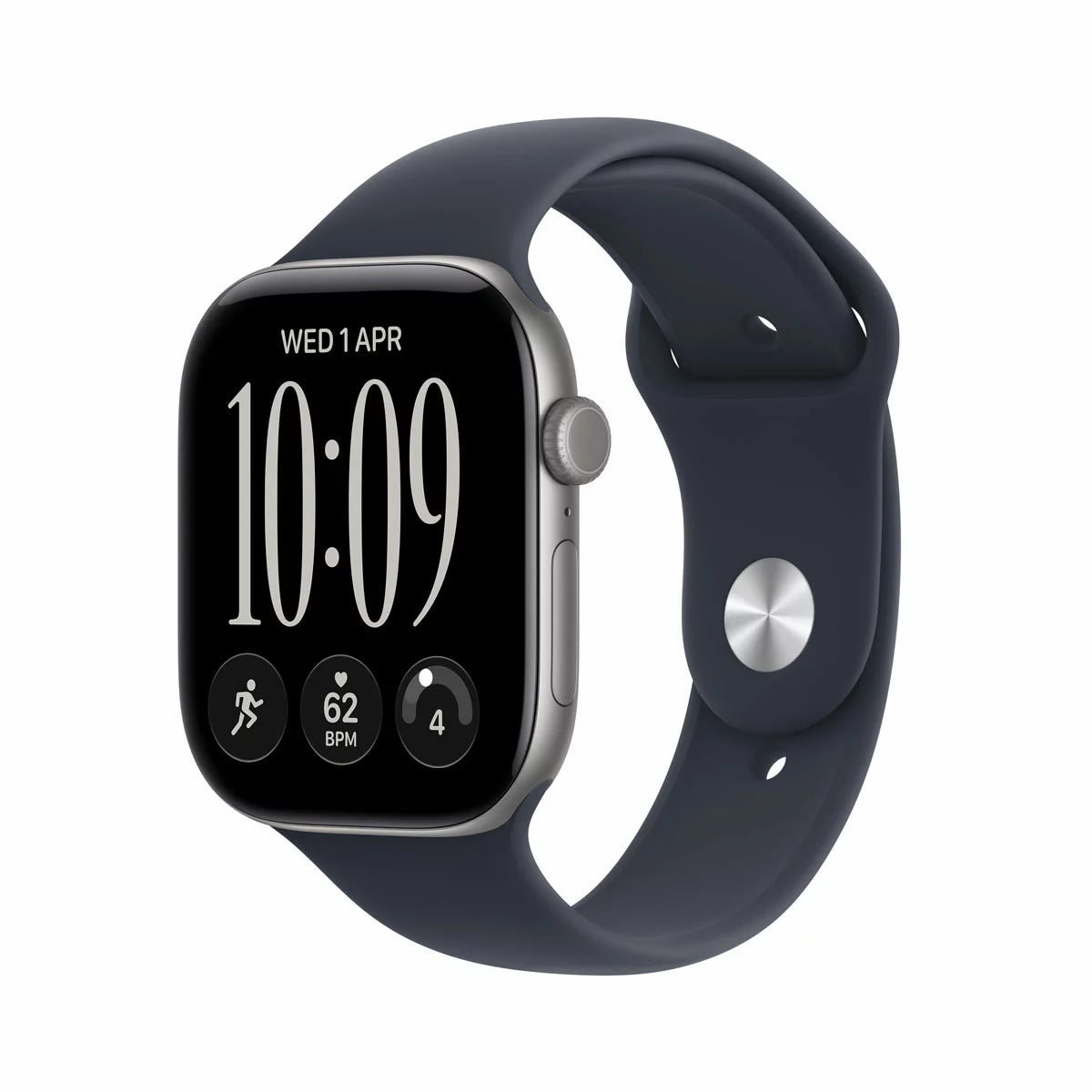 Apple Watch Series 12 GPS, 46mm Aluminium Case with Sport Band