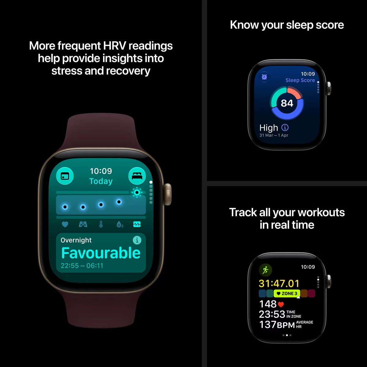 Apple Watch Series 12 GPS, 46mm Aluminium Case with Sport Band, view 11