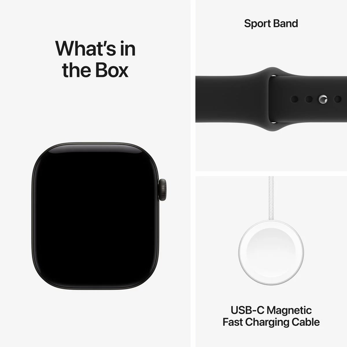 Apple Watch Series 12 GPS, 46mm Aluminium Case with Sport Band, view 21