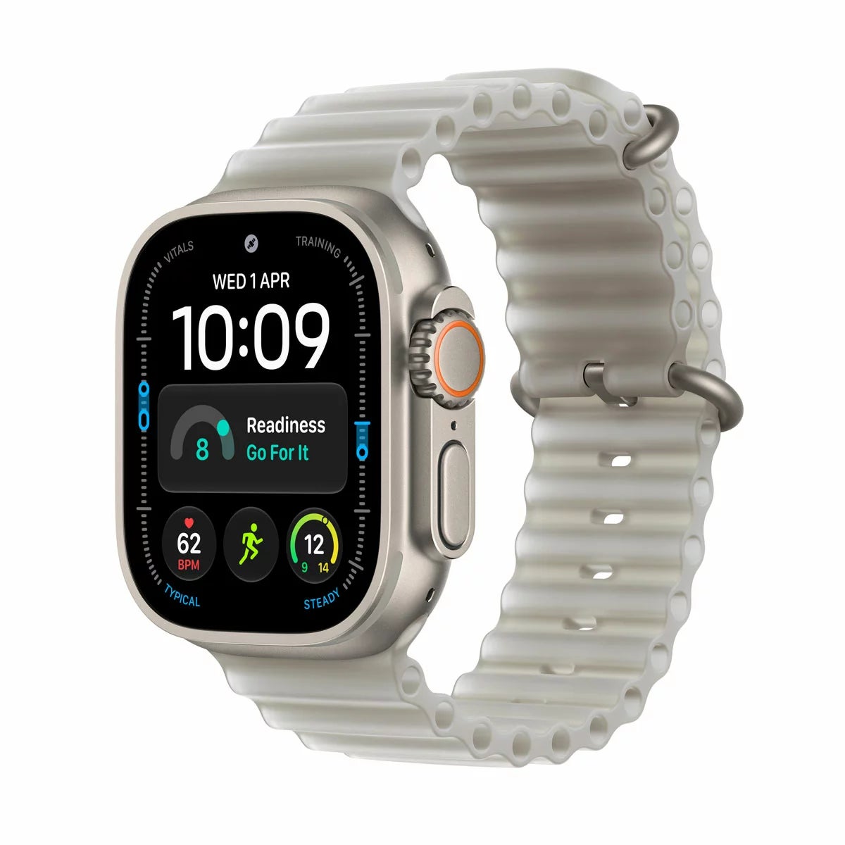 Apple Watch Ultra 4 GPS + Cellular, 49mm Titanium Case with Ocean Band