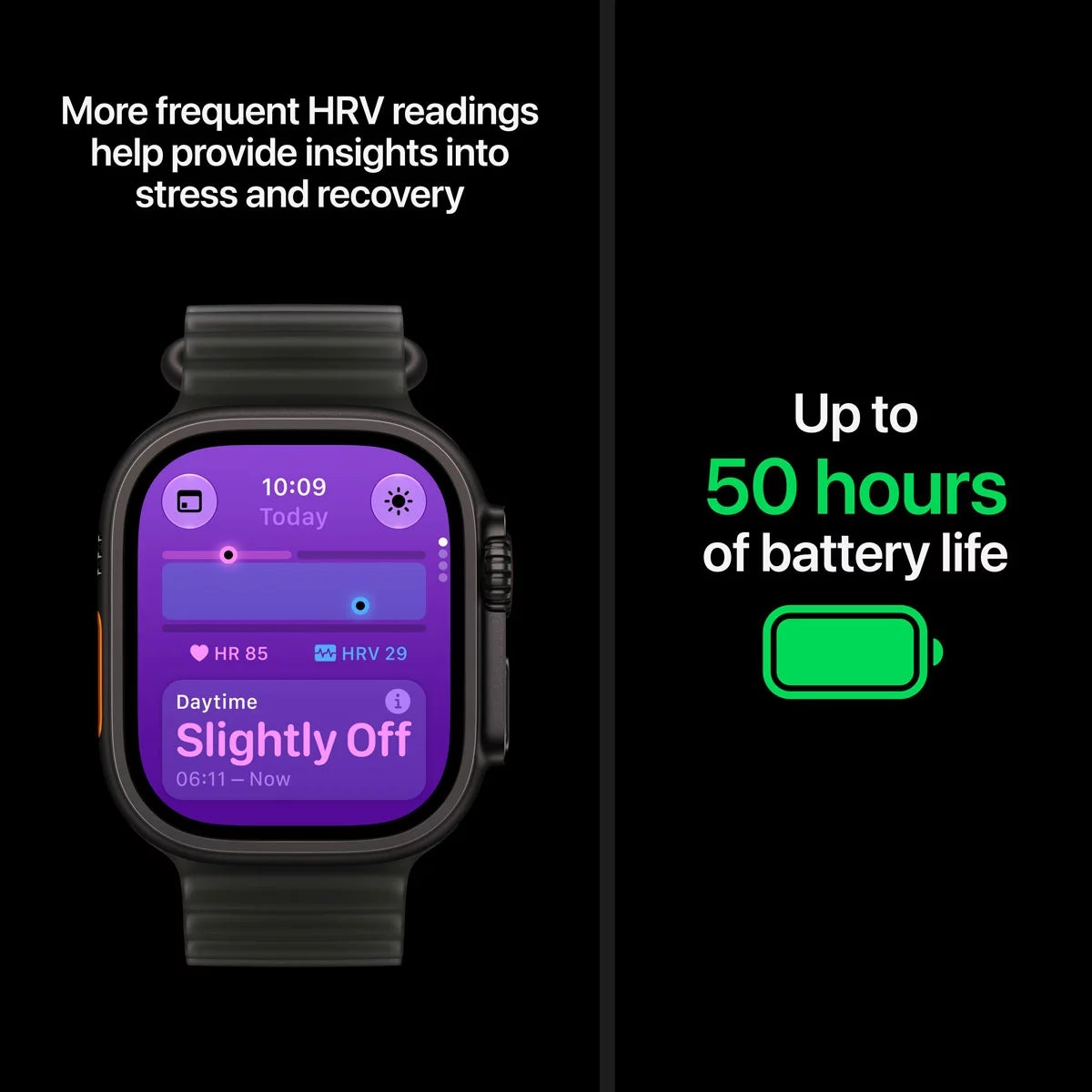 Apple Watch Ultra 4 GPS + Cellular, 49mm Titanium Case with Ocean Band, view 13