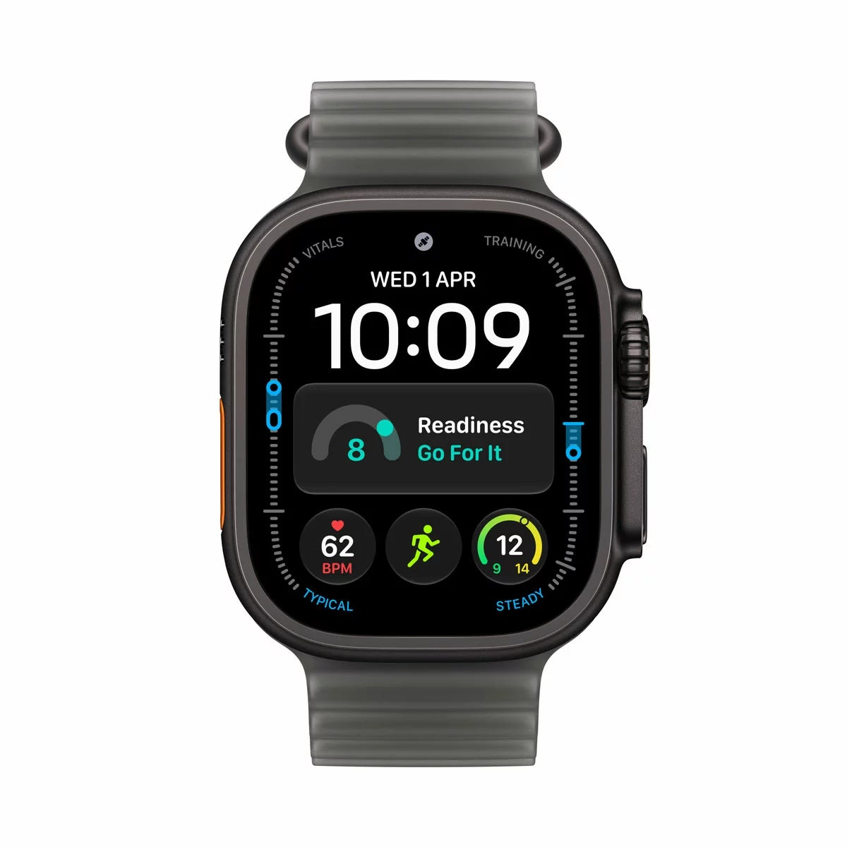 Apple Watch Ultra 4 GPS + Cellular, 49mm Titanium Case with Ocean Band, view 18