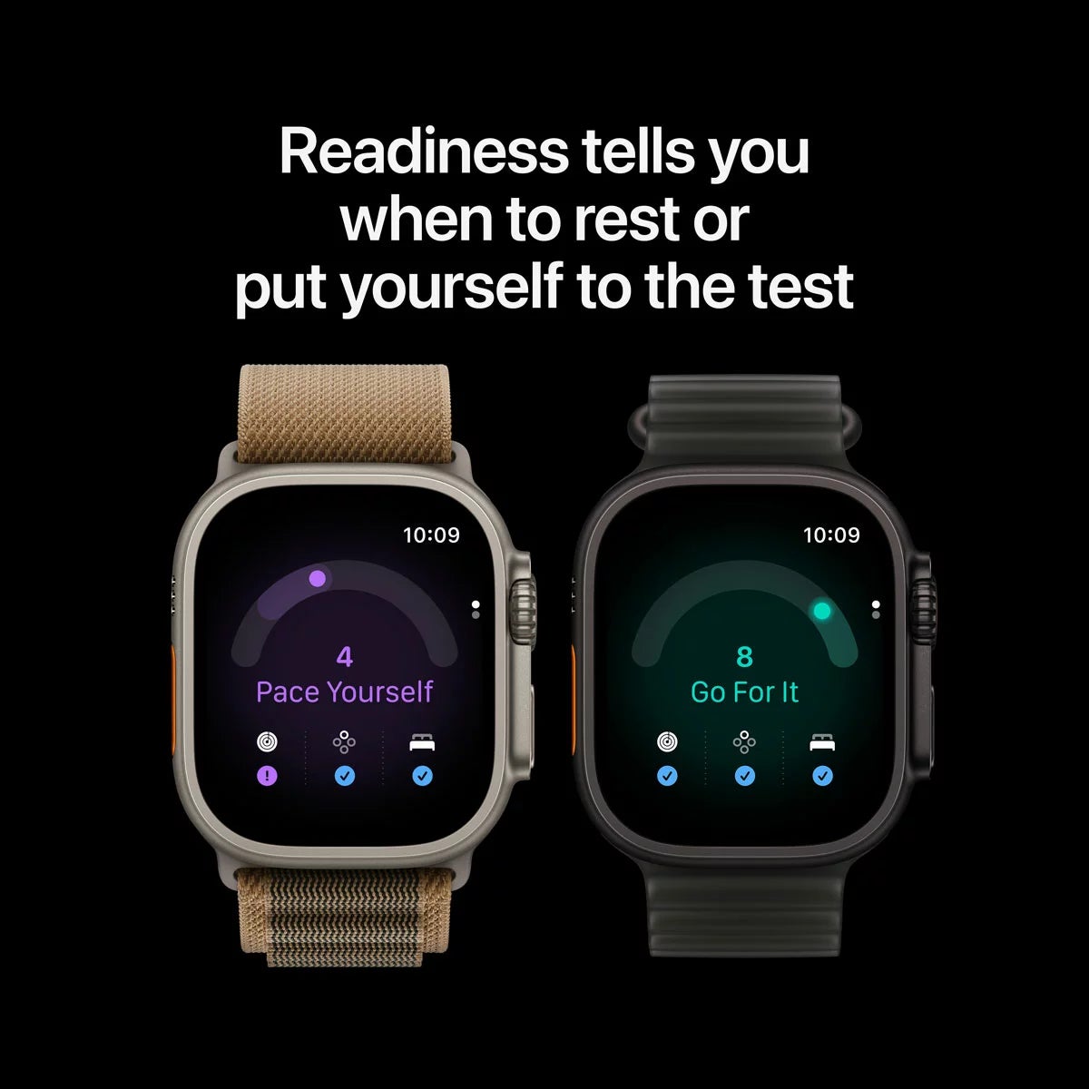 Apple Watch Ultra 4 GPS + Cellular, 49mm Titanium Case with Black Titanium Milanese Loop, view 28