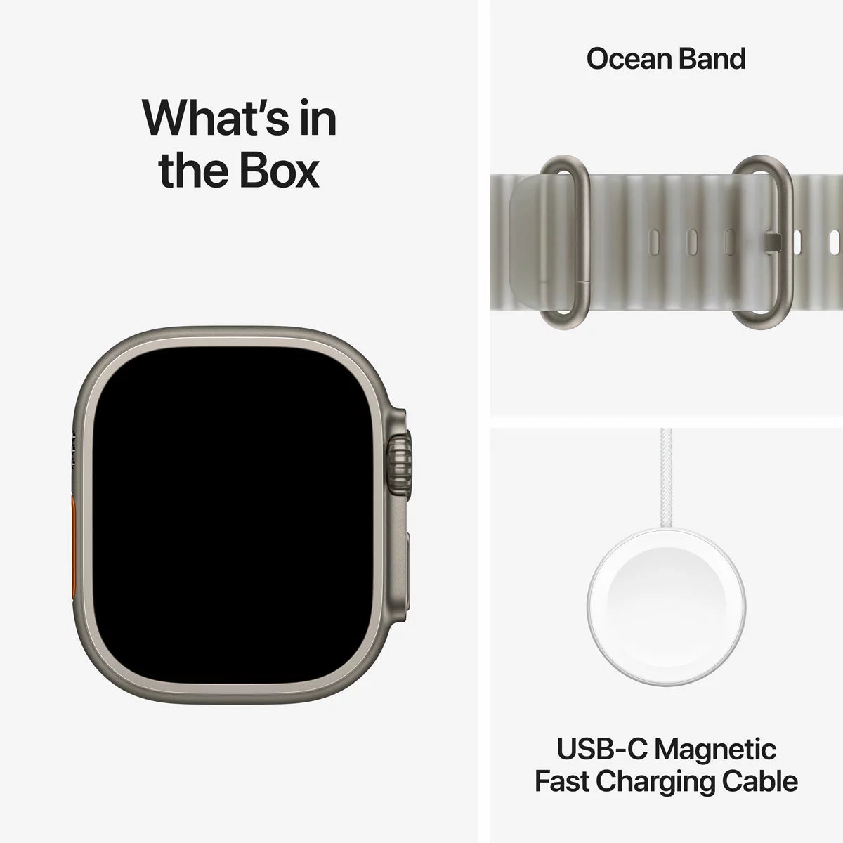 Apple Watch Ultra 4 GPS + Cellular, 49mm Titanium Case with Ocean Band, view 16