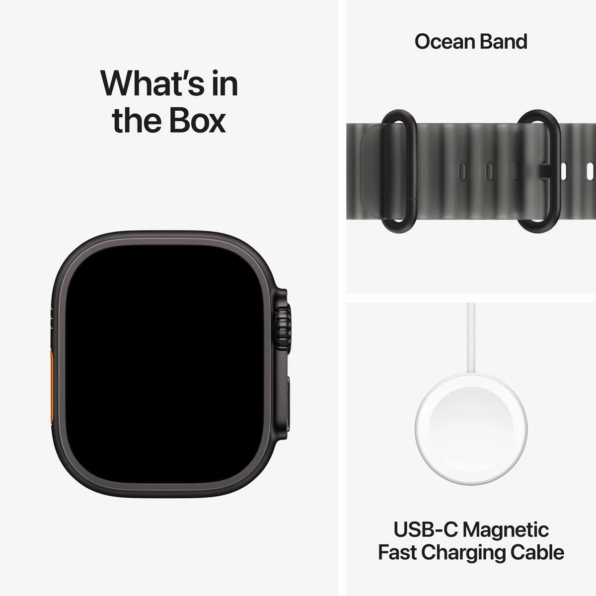 Apple Watch Ultra 4 GPS + Cellular, 49mm Titanium Case with Ocean Band, view 24