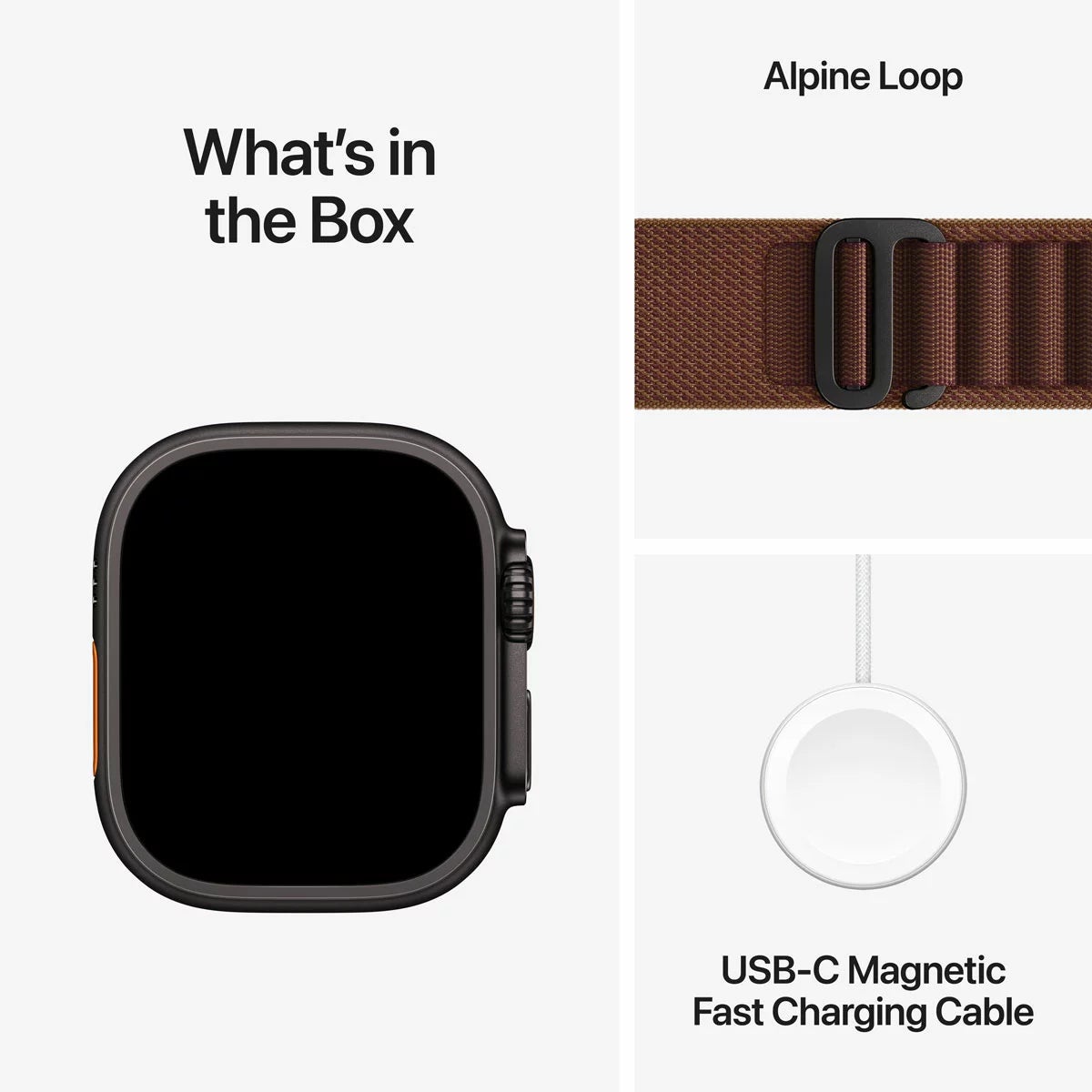 Apple Watch Ultra 4 GPS + Cellular, 49mm Titanium Case with Burgundy Alpine Loop, view 24