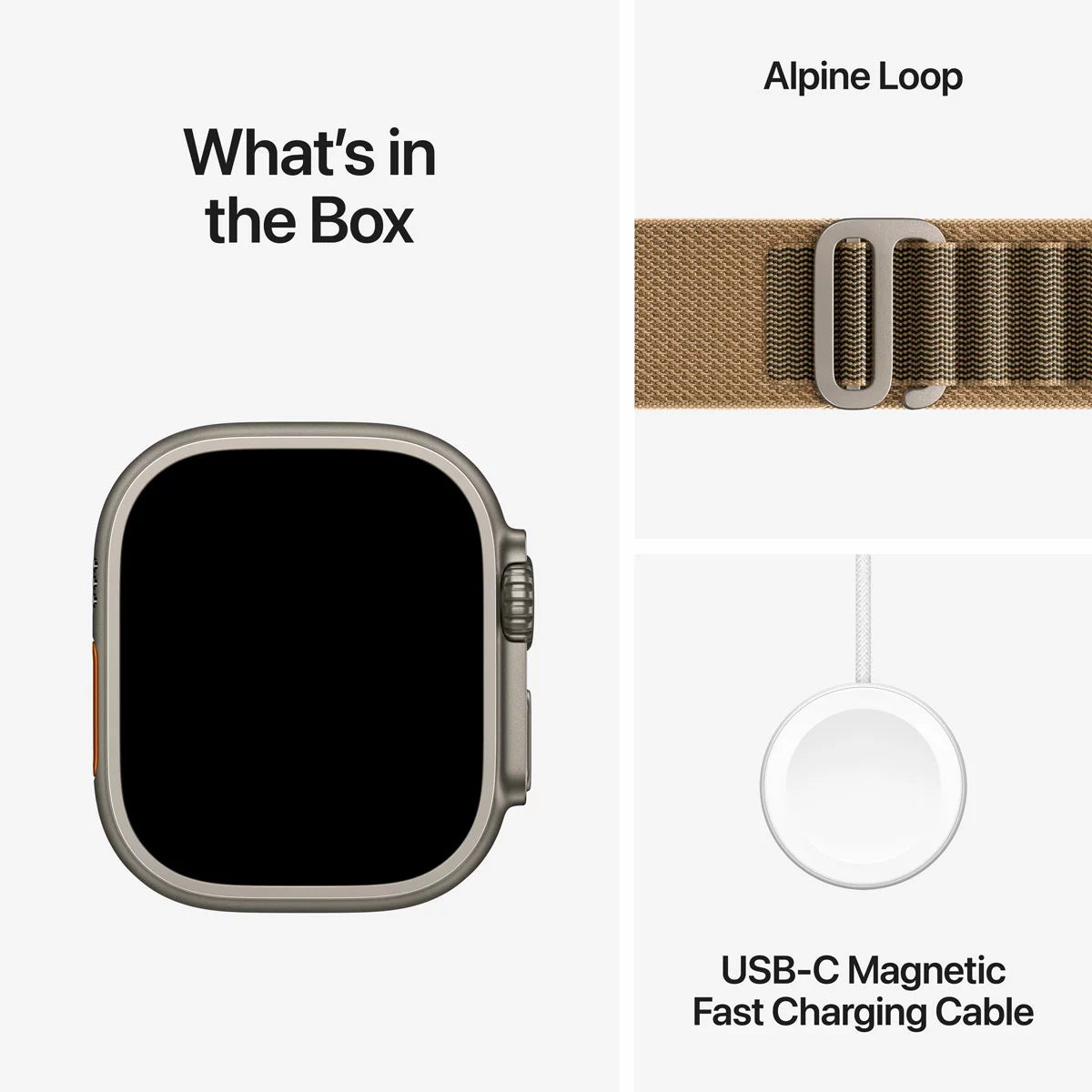Apple Watch Ultra 4 GPS + Cellular, 49mm Titanium Case with Desert Trail Loop, view 8
