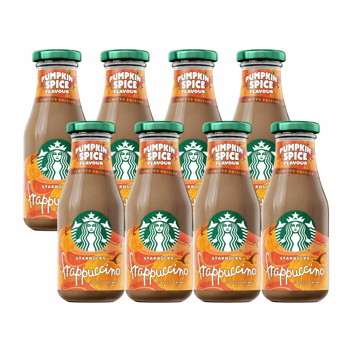 Starbucks Frappucino Pumpkin Spice, 8 x 250ml