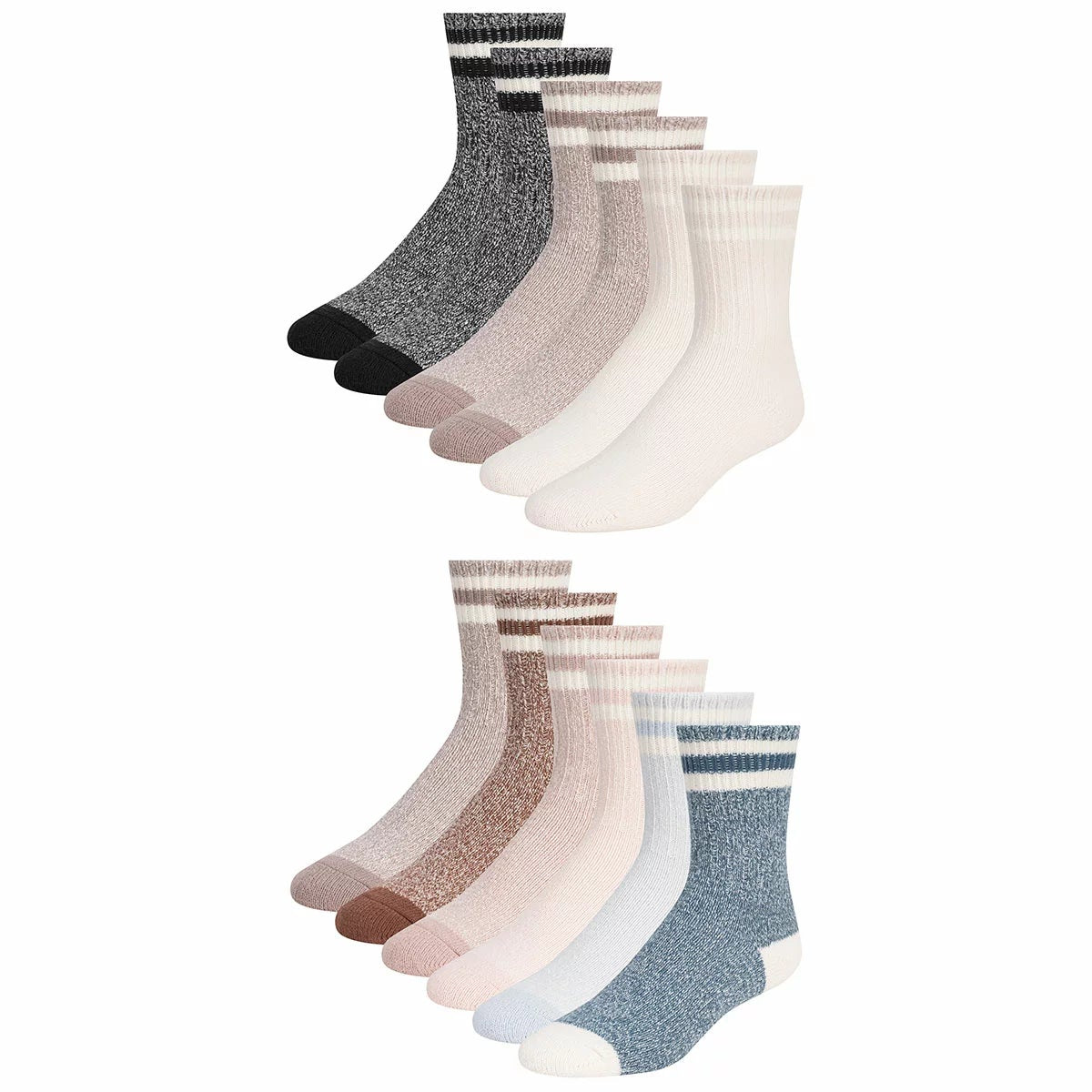 Weatherproof Women's Boot Sock, 6 Pack