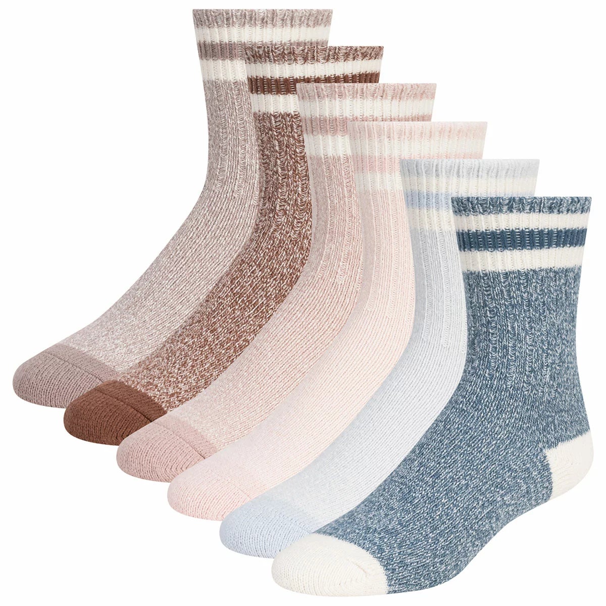 Weatherproof Women's Boot Sock, 6 Pack, view 4