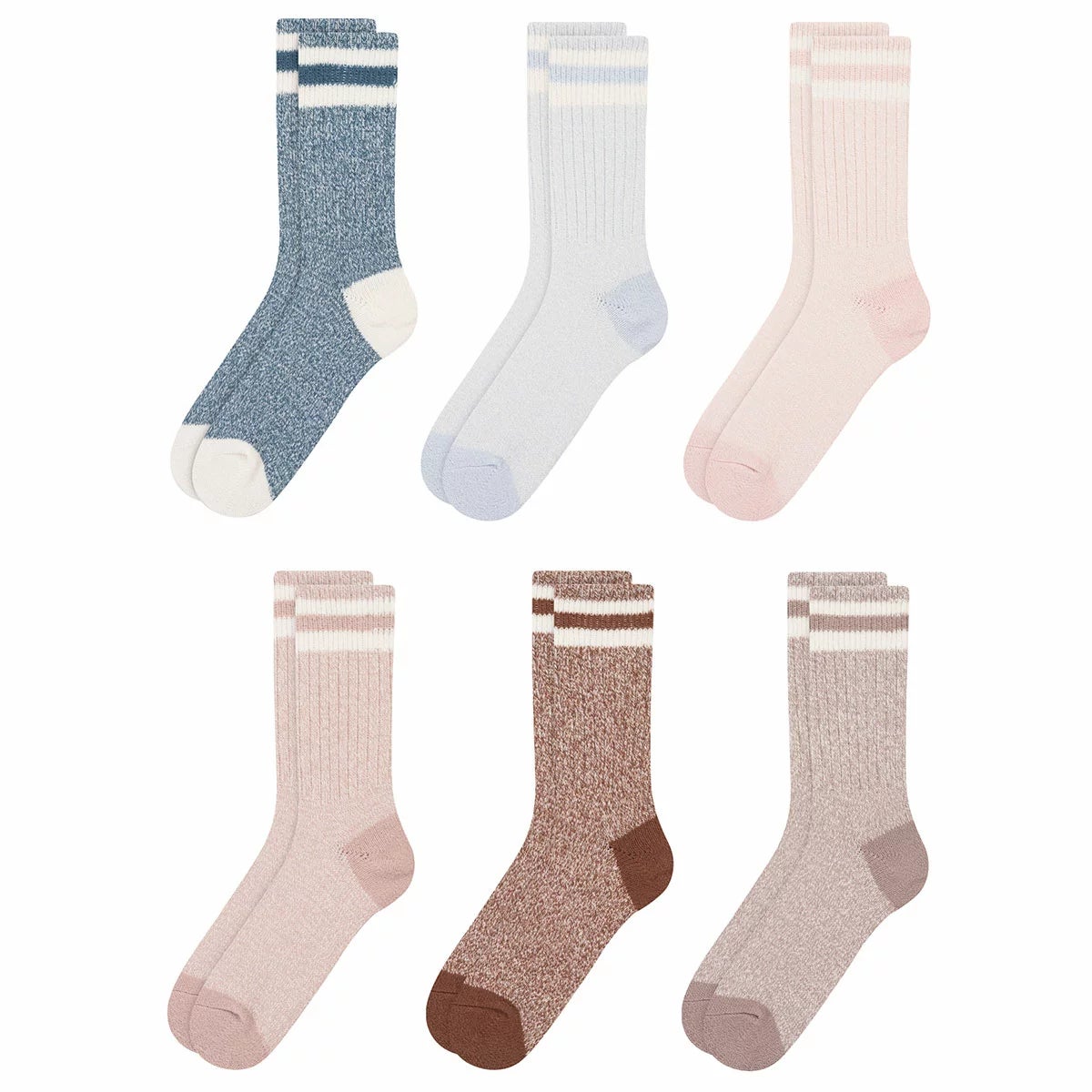 Weatherproof Women's Boot Sock, 6 Pack, view 11