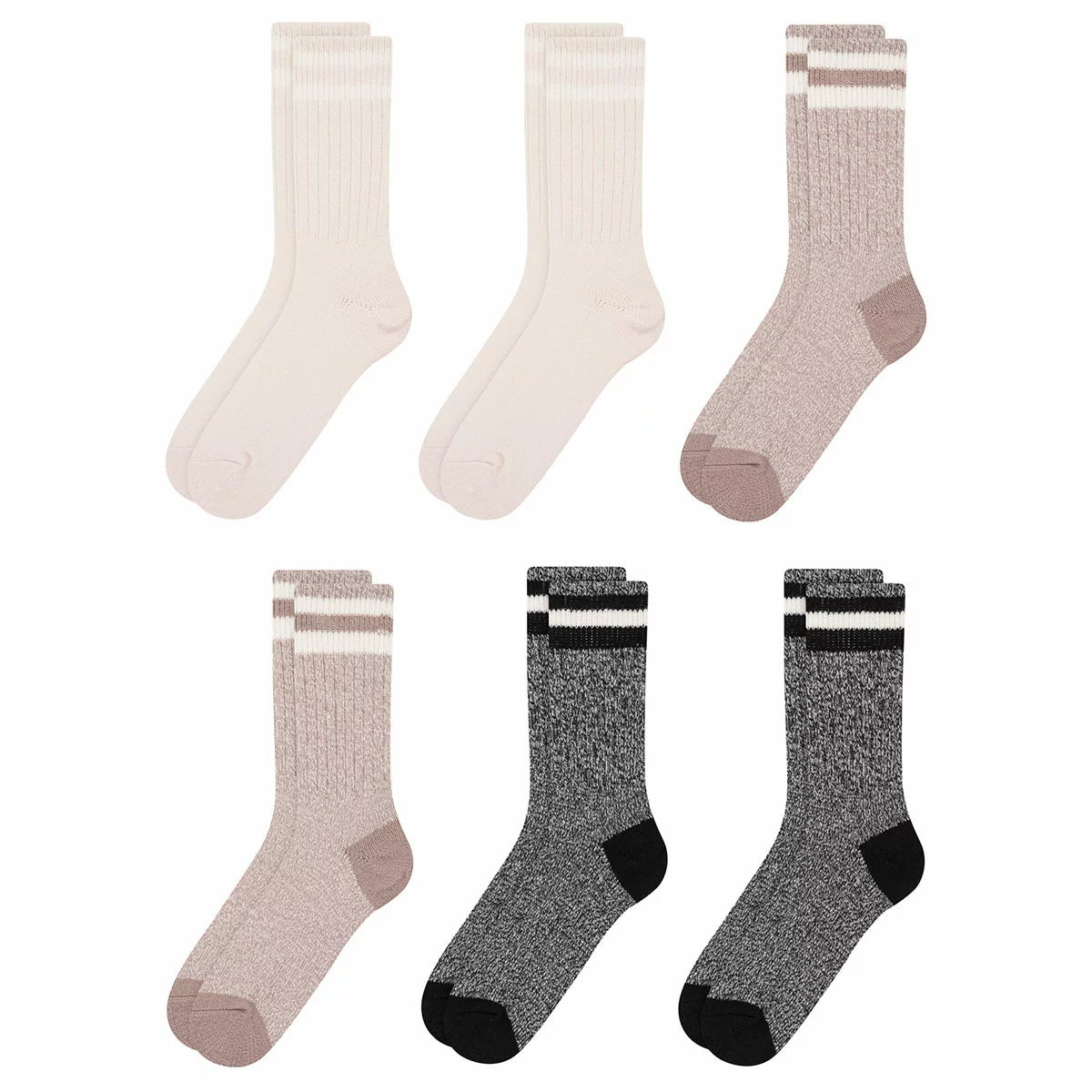 Weatherproof Women's Boot Sock, 6 Pack, view 16