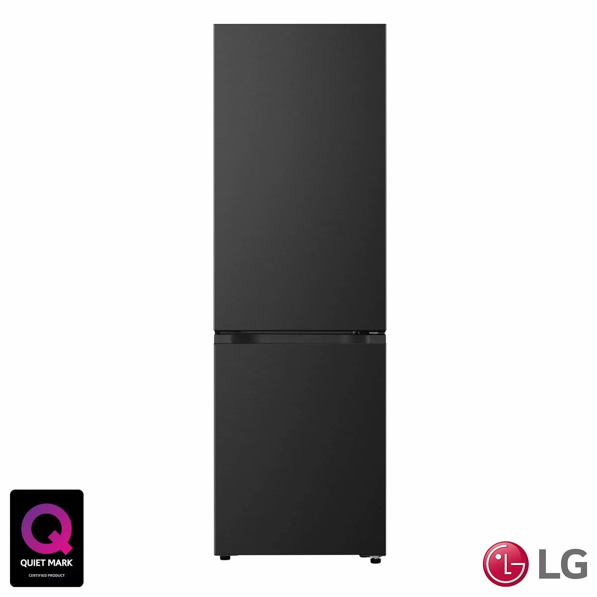 LG Fit & Max, GBBSJ10DEP Fridge Freezer, D Rated in Black