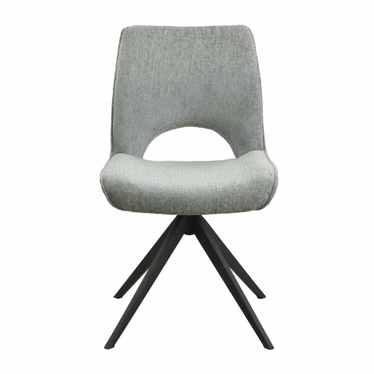 Jordan Ceramic Extending Dining Table + 6 Grey Chairs, Seats 6-8, view 6