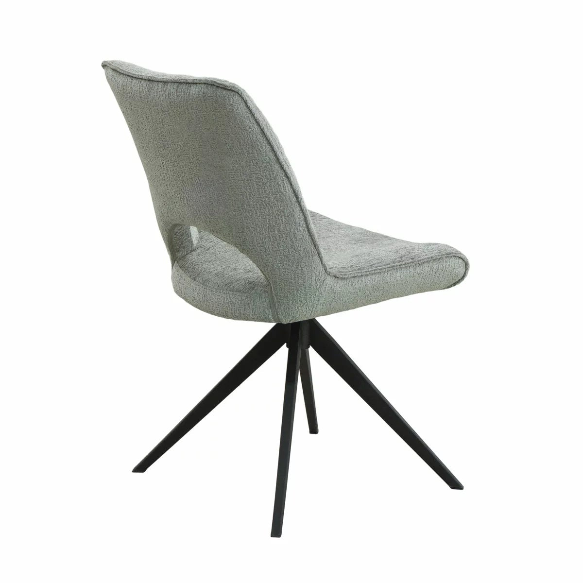 Jordan Ceramic Extending Dining Table + 6 Grey Chairs, Seats 6-8, view 7