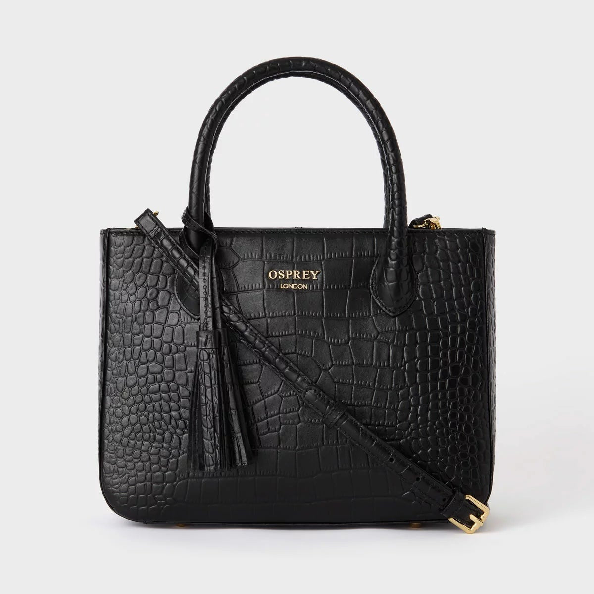 Osprey Belgravia Leather Crossbody Grab Bag, view 4