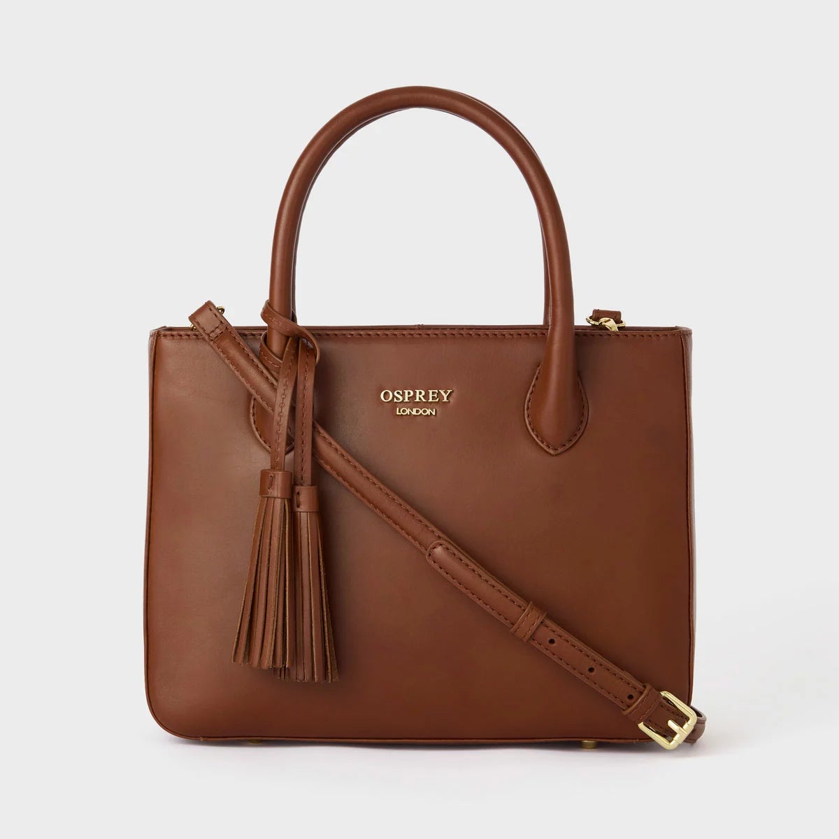 Osprey Belgravia Leather Crossbody Grab Bag, view 7