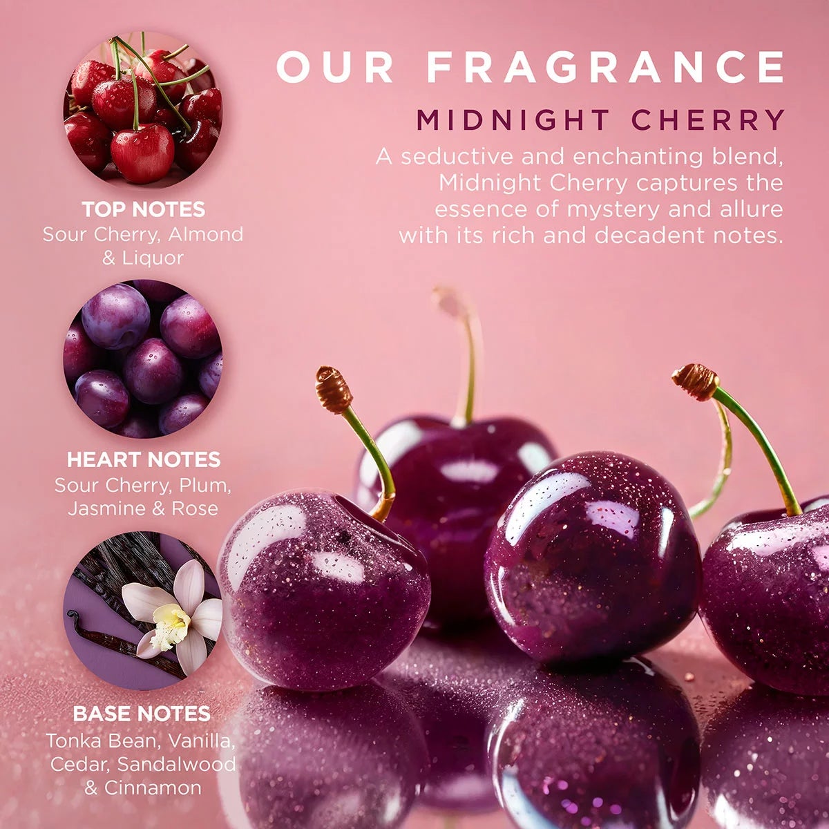Baylis & Harding Ultimate Pamper Gift Set, Wild Cherry and Vanilla, view 4