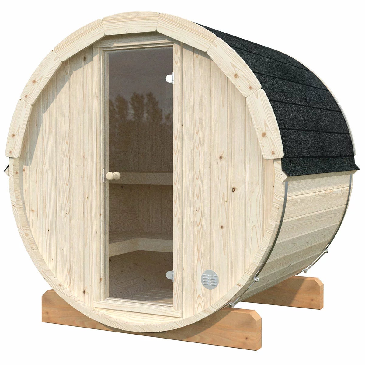Palmako Barrel Sauna Set, view 8