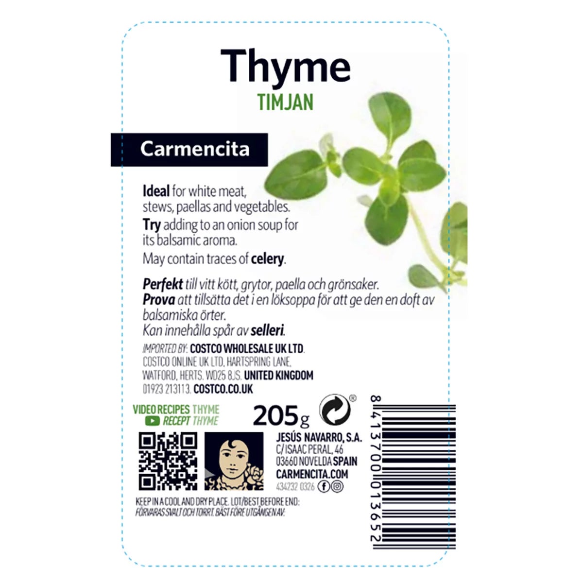 Carmencita Thyme, 205g, view 2