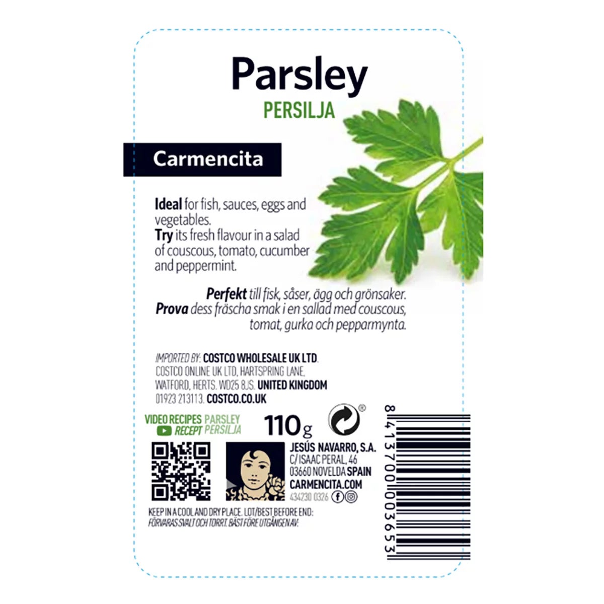 Carmencita Parsley, 110g, view 2