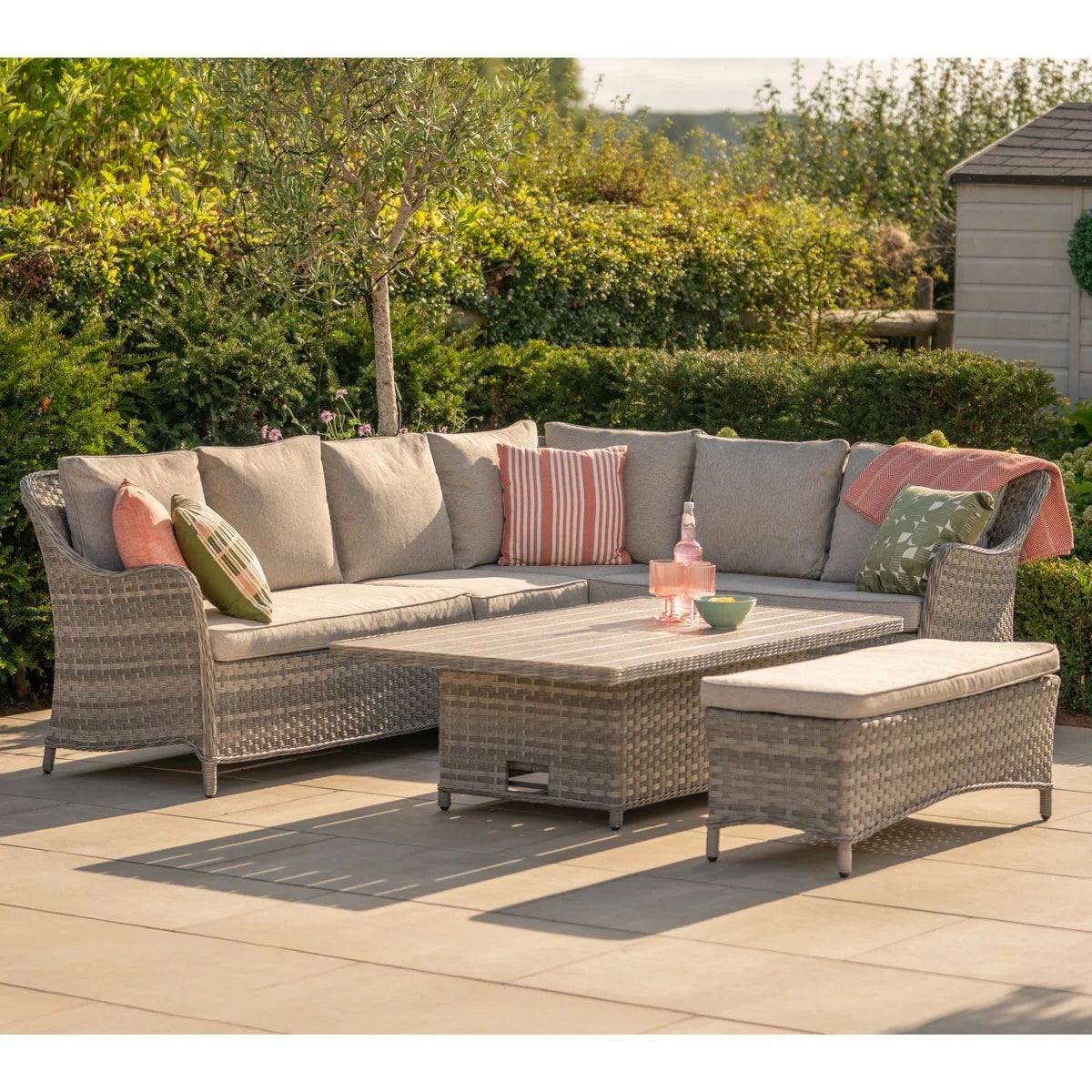 Kettler Lomond Modular Deep Seating Corner Patio Set, view 4