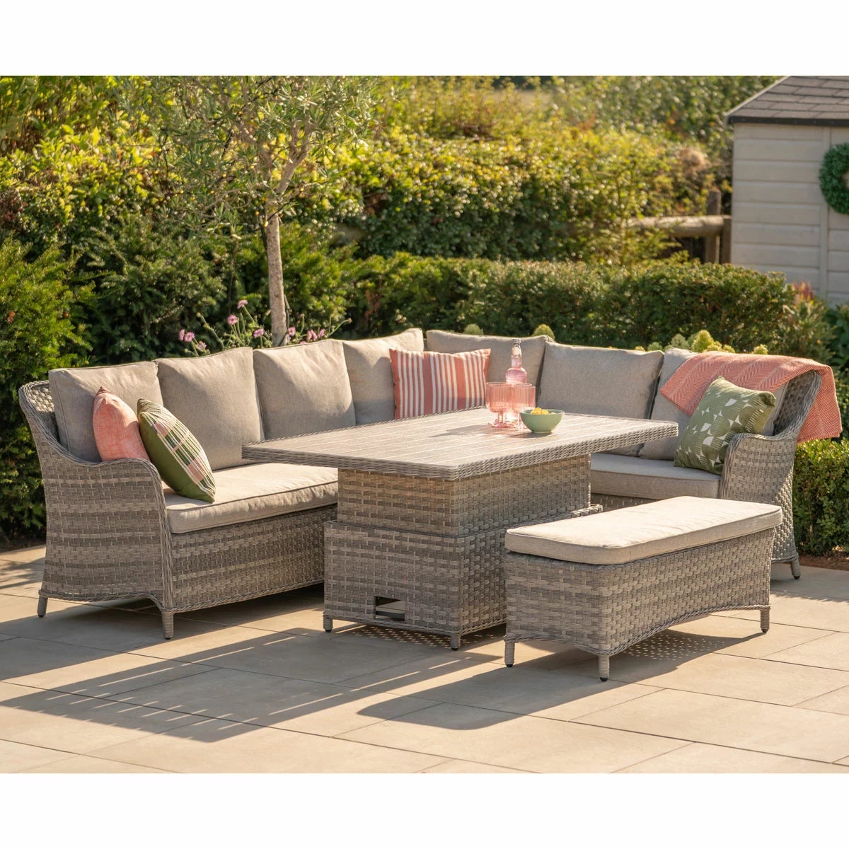 Kettler Lomond Modular Deep Seating Corner Patio Set