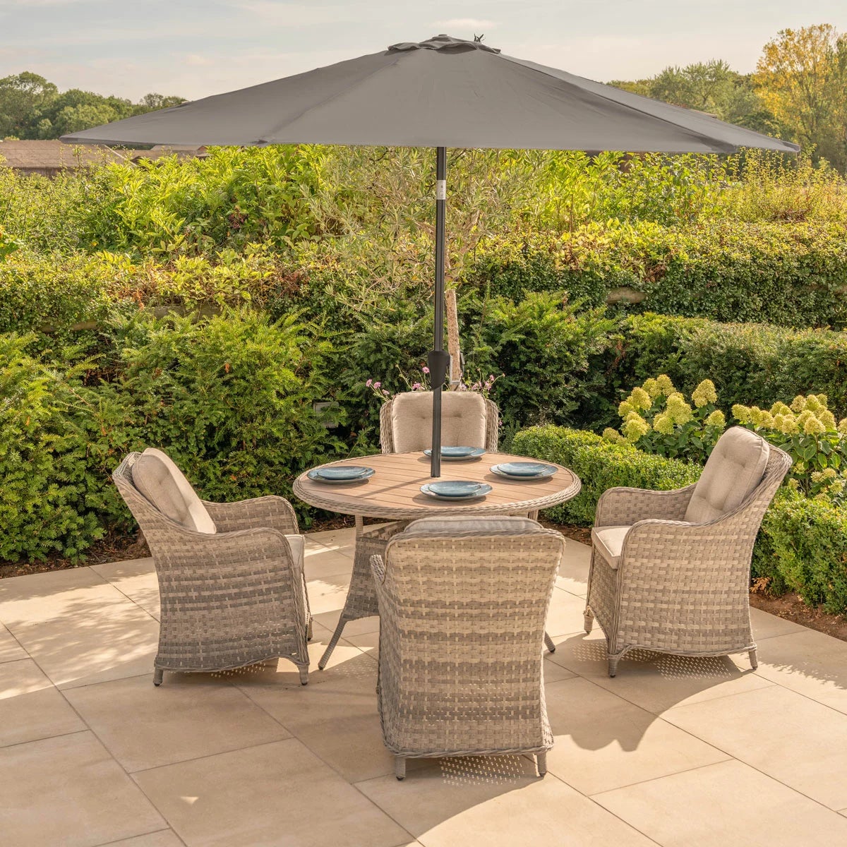 Kettler Lomond 4 Piece Wicker Dining Set
