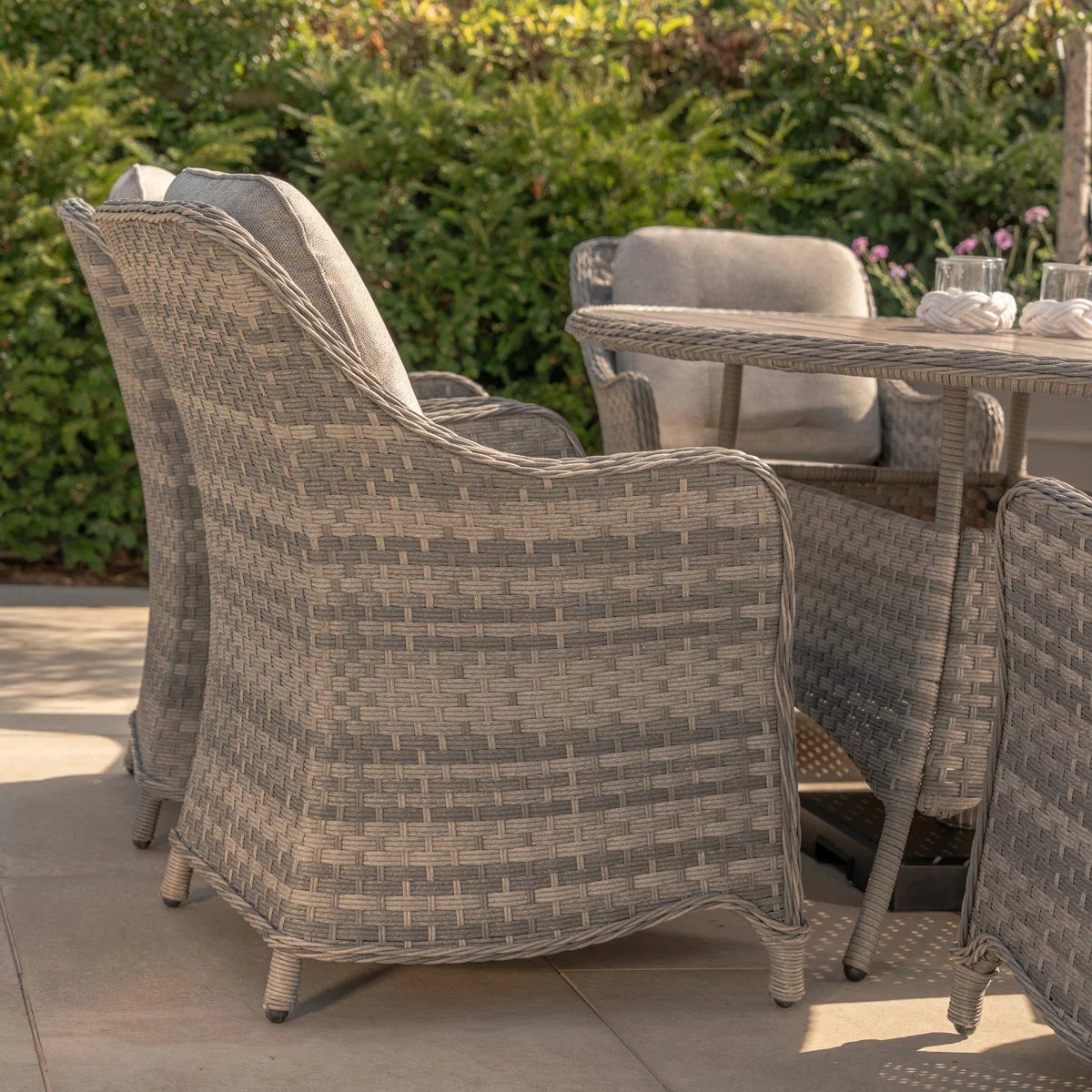 Kettler Lomond 4 Piece Wicker Dining Set, view 4